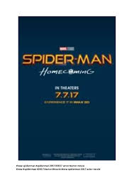 In light of these events, we've created another list that details some of the best and most talked about movies of 2021. New Spiderman New Spiderman 2017 Actor Movie Free Online Movies N