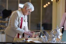 Spring tea in the solarium