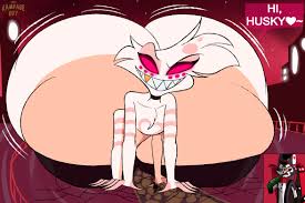 Rule34 - If it exists, there is porn of it  angel dust (hazbin hotel),  husk (hazbin hotel)  7934805