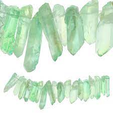 900 x 600 jpeg 106 кб. Bead Gallery Light Green Crystal Quartz Stick Beads Michaels