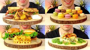 Asmr Eating Sounds Mukbang Channel Trailer Ekkar Asmr Youtube Mukbang Eat Food
