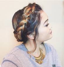 While it may look very complicated, it's. 20 Cute Easy Milkmaid Braid For Long Hair Medium Hair Hairstyles Weekly