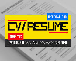 We've put together a selection of the best free resume templates in one easy. Fresh Free Professional Cv Resume Templates Freebies Graphic Design Junction