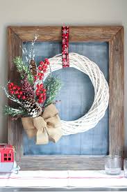 December 25 has become widely accepted as the date of jesus' birth. Diy Red And White Christmas Wreath Domestically Creative