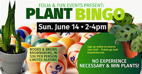 PLANT BINGO - Summer Edition - Brownsburg