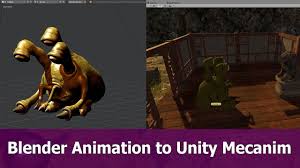 Blender Fbx Animations To Unity 5 Mecanim Unity Unity Tutorials Animation