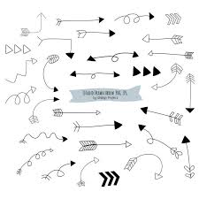 Hand Drawn Arrow For Scrapbooking Wedding Invitation Personal Etsy In 2020 How To Draw Hands Arrow Drawing Hand Drawn Arrows