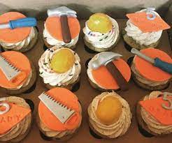 Grady S Home Depot Birthday Party Cupcakes From Ms Joan S Cupcakes Tools Birthday Party Mens Birthday Party Cupcakes For Boys