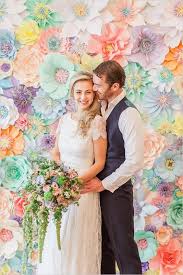 Paint your flowers with panpastel colors. 35 Creative Paper Flower Wedding Ideas Deer Pearl Flowers