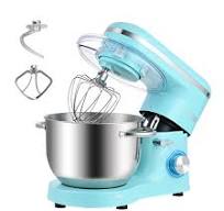 Tilt-Head Stand Mixer, Electric Kitchen Mixer with 6.5QT Stainless Steel  Bowl, 660W Food Mixer with 8-Speed, KSM60