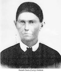 Keziah Davis Curry Wallace (1821-1899)