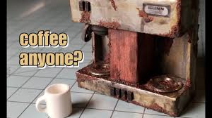 Old Rusty Miniature Coffee Maker Bhm Live Stream 11 Miniature Diy Commercial Coffee Makers Miniatures