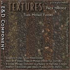 They can give your bathroom, shower, kitchen, and other areas in the home a unique look. Second Life Marketplace Tmf002 8 Small Pebbled Mosaic Stone Floor Tiles Mosaic Floors Mosaic Tiles From E D Engineering