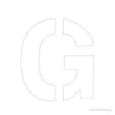 Follow stencil guide lines to align letters or numbers you are stenciling. 5 Inch Stencil Letters Stencil Letters Org