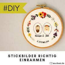 Diy Idee Einen Stickring Als Rahmen Nutzen Wir Zeigen Wie Sticken Sticken Anleitung Sticken Lernen