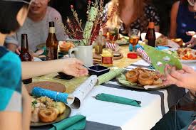 Have extra wood by a large tree, and kids can build their own fort. The Student Dinner Party Is The Best Kind Of Dinner Party Student Life