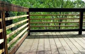 The horizontal slats look the same from the outside. Cheap Balcony Railing Ideas Novocom Top
