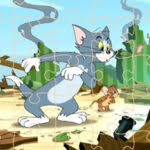 Un rompecabezas era una especie de puzzle múltiple formado por varios cubos de plástico a modo de piezas, nunca más de cien, casi siempre . Puzzles Rompecabezas De Tom Y Jerry Cokitos