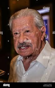 The first Mexican actor Ignacio Lopez Tarso, was recognized for his career  in film during the Fourth Film Festival FICH Hermosillo. Photo: Luis  Gutierrez . . . Ignacio López Tarso Stock Photo