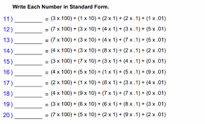 Write numbers in expanded form, write numbers given in expanded form in normal form, write numbers in scientific notation, or. Understand The Place Value System 5th Grade Math Math Chimp