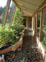 Greenhouse Hallway Maison Ecolo Maison Ecologique Geonef