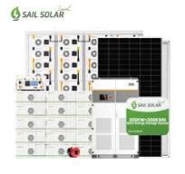 OEM 200KW Hybrid Solar Power System With 200KWH Battery For ...