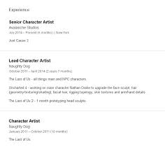 Maybe you would like to learn more about one of these? The Last Of Us 2 Mentioned In Former Naughty Dog Developer S Resume Gamespot