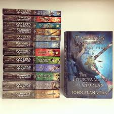 Ranger's apprentice has 60 entries in the series. The Chronicles Of Middle Grade