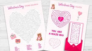 Free printable valentine maze cards that kids can have a turn doing a valentine maze puzzle. Free Printable Valentine S Day Activity Sheets Word Search Maze Lovely Planner