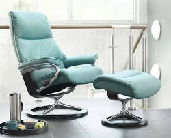 Stressless View Recliner Ottoman From Dania Furniture Sit Back And Enjoy The View Recliner Featuring Comfort Furniture Living Room Chairs Stressless Chair