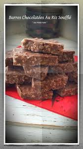 Barres Chocolatees Au Riz Souffle Riz Souffle Chocolat Au Riz Souffle Recette Riz Souffle