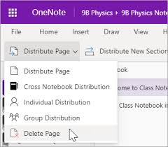 Deleting your onenote notebooks will require access to your onedrive files, which is where files synced in. Delete Pages You Ve Distributed To Student Class Notebooks