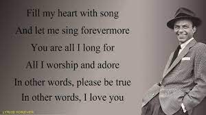 Check spelling or type a new query. Frank Sinatra Killing Me Softly Lyrics Youtube