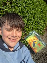 Found this book (Ripper) and water and a couple of other things, at Hugh  Moore Park bench by the bicycle obstacle course. It's still sitting