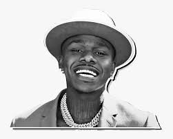 Baby is a young and partially hearing impaired getaway driver who can make any wild move while in motion with the right track playing. Dababy Just Released Kirk Da Baby Black And White Hd Png Download Transparent Png Image Pngitem