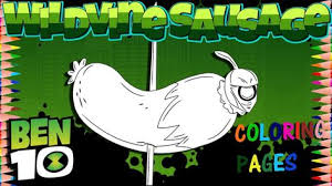 Ben 10 Reboot Wildvine Sausage Cool Coloring Pages Coloring Pages Cartoon Gifs