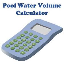 Pool Water Volume Calculator In Gallons With Size Charts