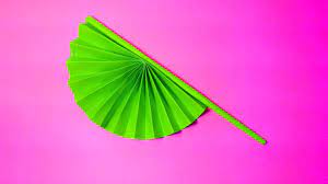 How To Make Paper Fan With Paper Step By Step Easy How To Make Paper Paper Fans Paper Hand Fans