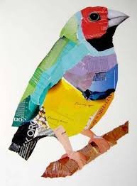 Birds Blooms Magazine Telephone Number Diy Garden Projects Garden Art Projects Birds Blooms Diy Garden Projects Let Your Imagination Take Off Wi Collage Art Projects Paper Collage Art Bird Art Diy