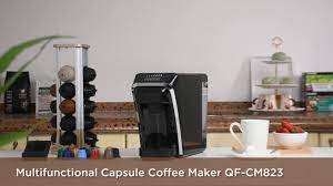The first thing to note is that capsule coffee makers have several major brands such as nespresso, lavazza, illy, tassimo and dolce gusto, and their capsules are incompatible. Multifunctional Capsule Coffee Machine Compatible With Nespresso And Dolce Gusto Capsules By Chulux Youtube