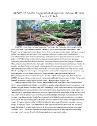 Menanggulangi bencana alam (coping with disaters). Bencana Alam