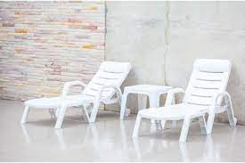 Is there a white product available in plastic patio chairs? Plastic Pool Furniture Made In Turkey Hotel Furniture Concept