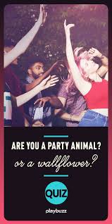 Are You A Party Animal Or A Wallflower Fun Personality Quizzes Animal Party Personality Quizzes