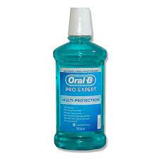 With flavors like peppermint and mint, your mouth will be awake and refreshed. Oral B Pro Expert Multi Protection Alcohol Free Mouthwash 500ml