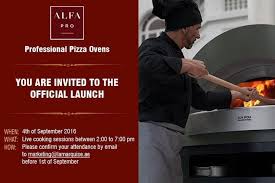 Welcome your outdoor with the unique wood fired oven from fornetto. Alfa Pro Launch In Dubai Alfa Forni Professional