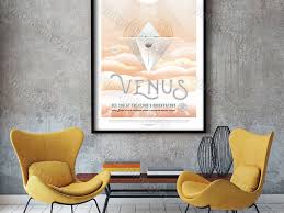 We are doing an amazing giveaway in light of opening 3 branch locations in the past month! Venus Cloud 9 Exoplanet 2016 Nasa Jpl Space Art Great Gift Idea For Kids Room Space Travel Poster Office Man Cave Wall Art Home Decor