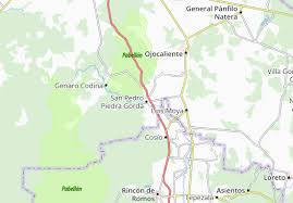 Mapa Michelin San Pedro Piedra Gorda Plano San Pedro Piedra Gorda Viamichelin