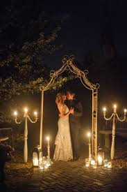 Charming Springtime Garden Wedding Night Time Wedding Wedding Wedding Night