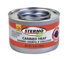 The s'mores heat is a blend designed to be used with their family fun s'mores maker. Sterno Canned Heat 7 Oz At Menards