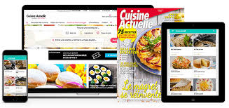 En cuisine, et en français. Cuisine Actuelle Prisma Media